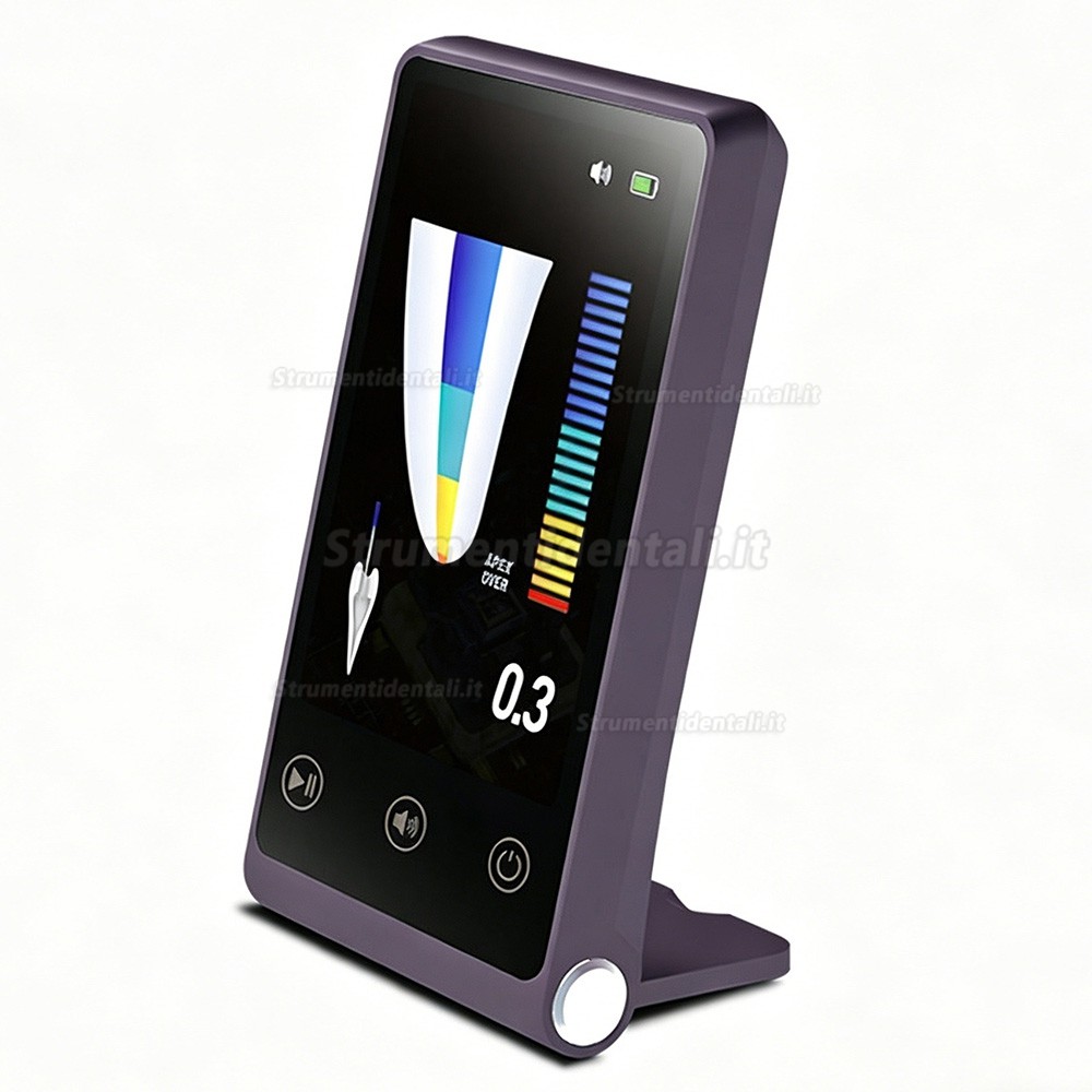 Mecoo R7 localizzatore apicale dentale pieghevole con schermo TFT da 3,5 pollici